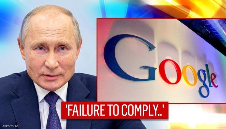 Russia Fines Google £73 Million Over Failure To Delete Illegal Content ...