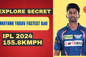LSG's Yadav's Fastest Ball (155.8 kmph): IPL 2024