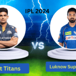LSG VS GT LIVE MATCH UPDATES: IPL 2024